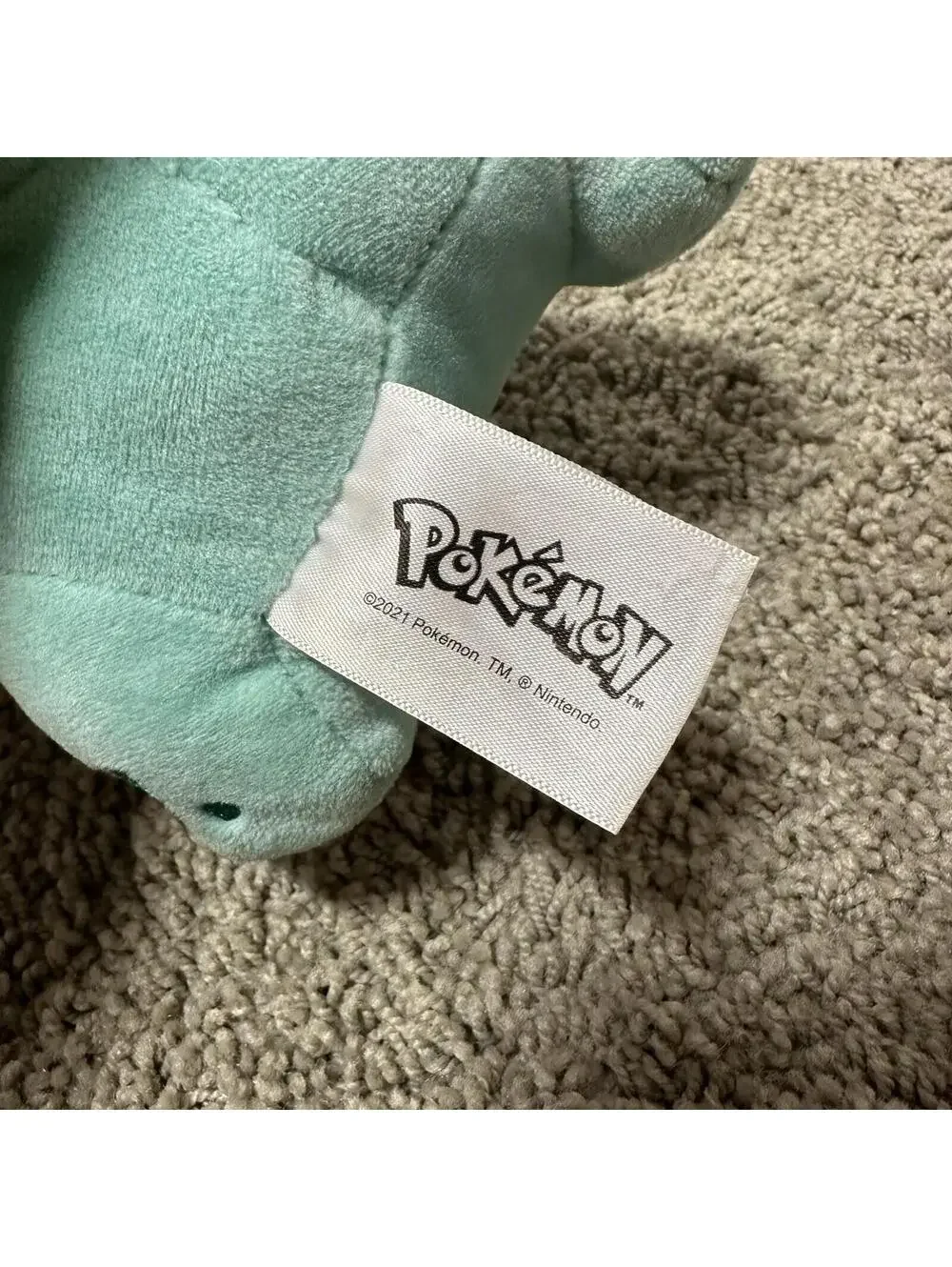 Pokémon Nintendo 2021 Bulbasaur 6” Plush